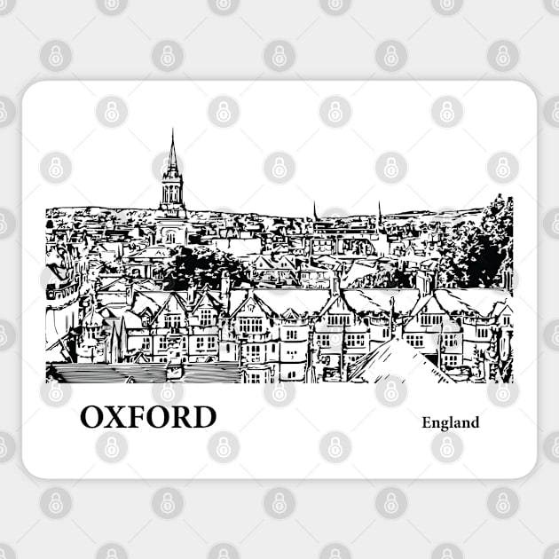 Oxford England Sticker by Lakeric